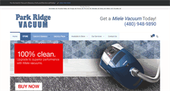 Desktop Screenshot of parkridgevacuum.com